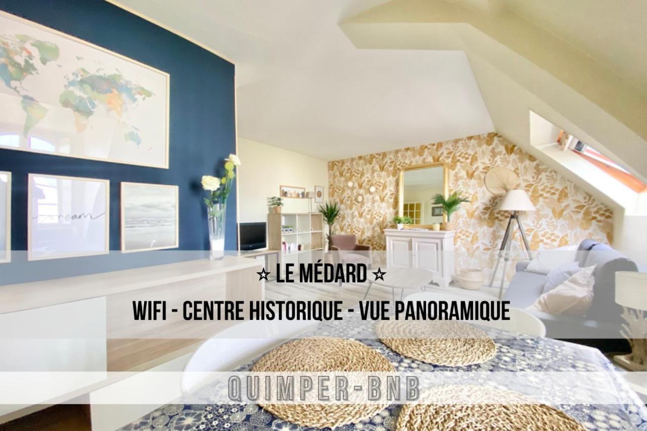 Le Medard - Confort - Wifi - Centre Historique - Entree Autonome Lejlighed Quimper Eksteriør billede